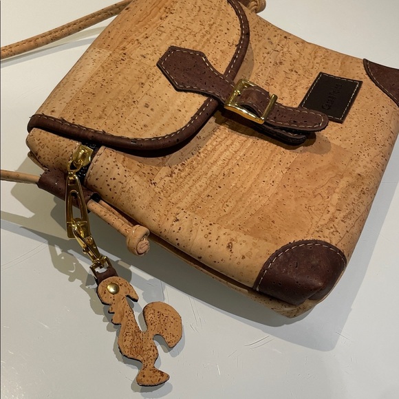 *NEW* Real Cork Crossbody Bag / Purse Made in Portugal 🇵🇹 Casa das Peles - Picture 4 of 14